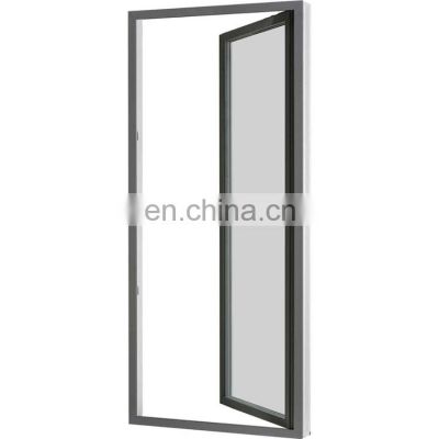 interior bathroom Aluminum casement glass doors hinged door patio French door price