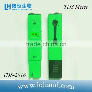 hand held economic TDS meter with backlit screen