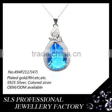 Women jewelry allowed necklace pendant at Mother's day in 2015 rhinestone pendant wholesale famous zircon jewelry
