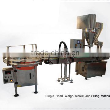 Automatic Auger Filler For Bottle /Jar with Turn Table