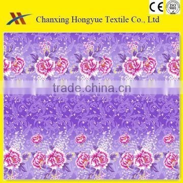 100polyester printed fabric pigment printing brushed mirco fiber fabric for bed sheets,mattress cover plain fabric
