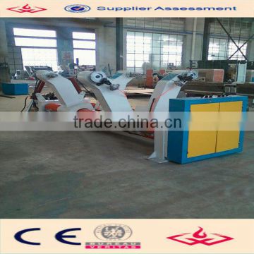 Mill roll stand for raw kraft paper