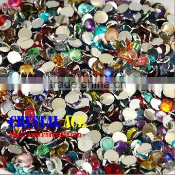 Different colors resin NH rhinestones for shoes