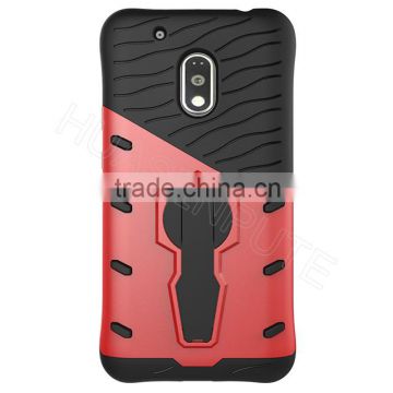 Standing Heavy Duty Armour Hard Case Cover For Moto G4 Play
