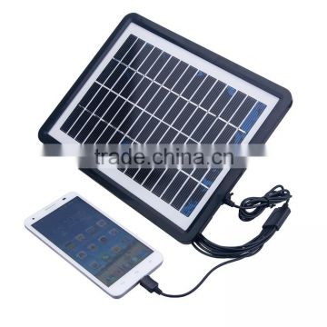 12V/3W 6W Solar Car Battery Charger For Cars / Trucks / Boat / Motorcycle
