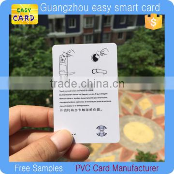Top Quality Good Price Rfid Hotel Key Card whit MF S50 chip
