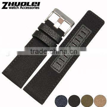 26mm high quality nylon Watch strap with stainless steel buckle Wholesale 3PCS