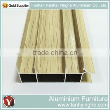 Wood Grain Europe Style Aluminium Furniture
