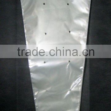 CPP plain flower sleeve with bottomseal