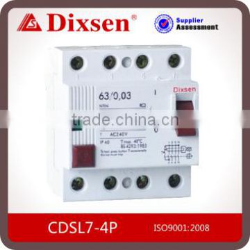 4P Residual current earth leakage circuit breaker 63a
