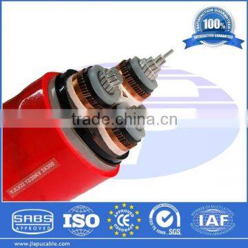 High Efficiency 22kV 400sq XLPE Insulated Unarmoured Power Cable