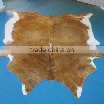 Hairs-on Cowhide Carpet real leather