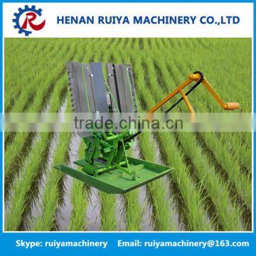 Hand operated paddy rice seeder machine sells well in Southeast Asia