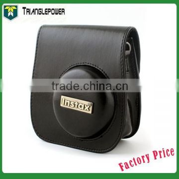 Black PU Leather Case Bag For Fujifilm Instax Mini 8 Instant Camera
