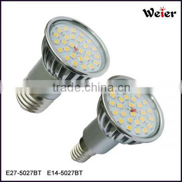 cast aluminium with clear glass cover gu10 led spotlight 2835smd led 5w 230V with CE&ROHS certification
