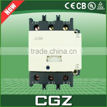 CNGZ 380v electric motor low voltage agnetic latching 4 pole ac contactor 18A 80A