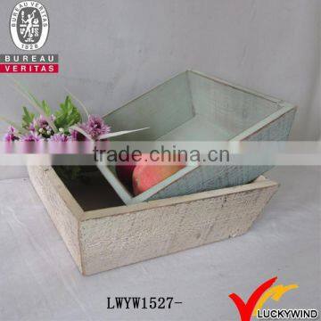 houseware 2014 new mdf grey wooden tray for home storage