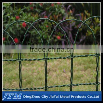 (17 years factory)PVC coated garden border fence from DingZhou factory