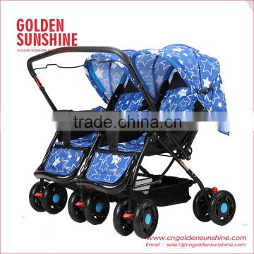 Twins Pram/Baby Stroller For Twins /Twins Carriage /Twins Pushchair Form China Manufacturer