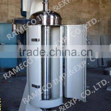 Tube fish oil extraction separator