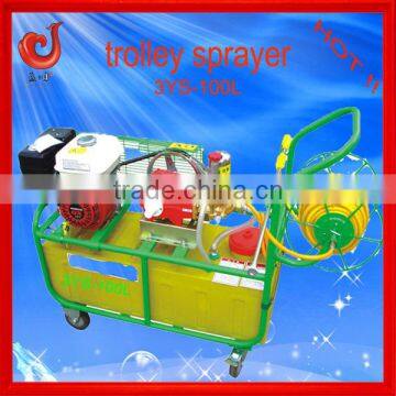 100L CE certificate trolley sprayer pressurized water sprayer