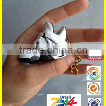 world cup 2014 cheap plastic shoe keychain