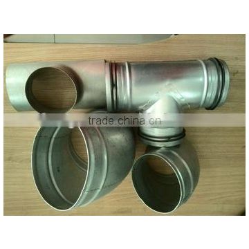 Ducts and Round Fittings for Industrial Ventilation System
