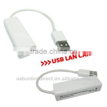 USB 2.0 to rj45 cables USB Lan rj45 ethernet 10/100 mbps network adapter For Apple Mac MacBook Air Andriod Tablet Laptop PC