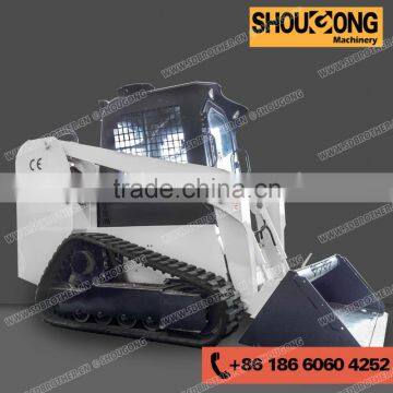 Cabin compact China skid steer loader with EPA proved Kohler engine manufacturer