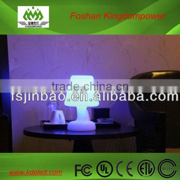 environmental protection plastic wireless remote control warm light led decorative bedroom light