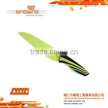 A3418-1 New design Stainless Steel Kitchen Knife Set with Non-stick Coating