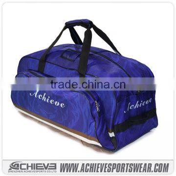 300D Polyester pattern sports bag / trolley sport bags / duffle bags sport