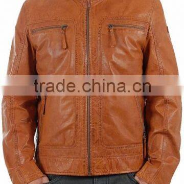 Top Quality Men Leather Jacket