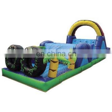 inflatable outdoor playground/inflatable obstacle games/ primitive theme park
