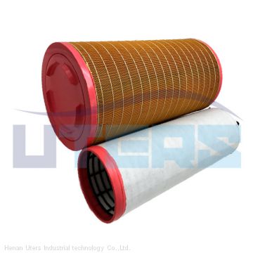 UTERS replace of MANN  air  filter element for screw air compressor C30810/CF810    accept custom