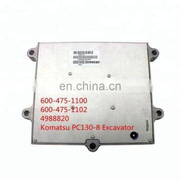 good feedback 4988820 600-475-1100 600-475-1102 ECU controller For Komatsu PC130-8 Excavator