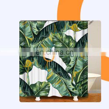 i@home wholesale eco friendly bathroom unique shower curtain polyester waterproof forest