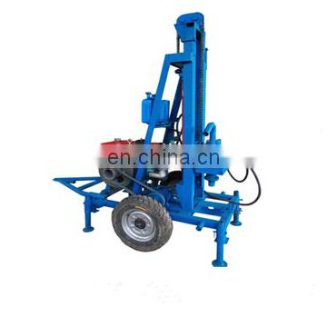 OrangeMech 22 hp Portable Telescopic Diesel Hydraulic Engine Water Well Drill Machine for Mine Water Well Drilling Rig Equipment for Sale