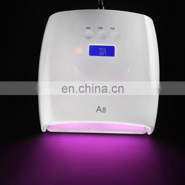 2020 Popular Design Rainbow Color Nail Dryer ONE 48w Led Gel Nail Lamp