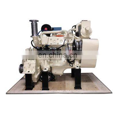 Water cooled 130HP 4 stroke 4 cylinders 4BTA3.9 4bt ship engine