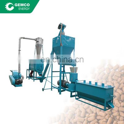 5tph Szlh 350 Poultry Feed Manufacturing Machine Broiler Chicken Feed Pellet Production Line With Ce