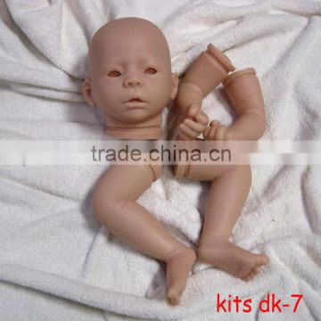 silicone vinyl reborn doll kit reborn baby doll kit