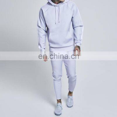 2021 customized design logo 400gsm cotton aesthetic hoodies & joggers 2 pcs set for men