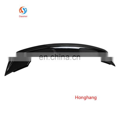 Honghang Factory Manufacture Auto Accessories Rear Wings ABS Gloss Black GT500 Style Rear Trunk Spoilers For Mustang 2015-2020