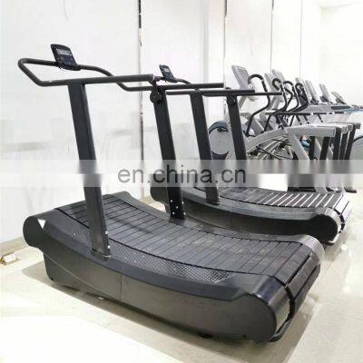 Commercial Gym Aerobic Treadmill Shandong MND Mini Treadmill  Cardio Magnetic Curved Treadmill