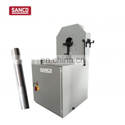 automatic pipe bend smooth surface polishing machine handle
