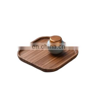 Environment-friendly Breakfast Wooden Tableware Hotel Tray Barbecue Wooden Plate Solid Wooden Dinner Plate Wooden Plate Wooden