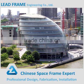 Free design large prefabricated hall of steel structure
