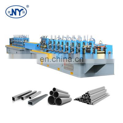 Nanyang flexible forming erw square tube mill pipe making machine for construction