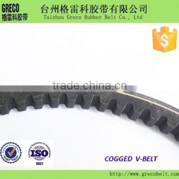 Motorcycle equipment parts cogged v-belt
